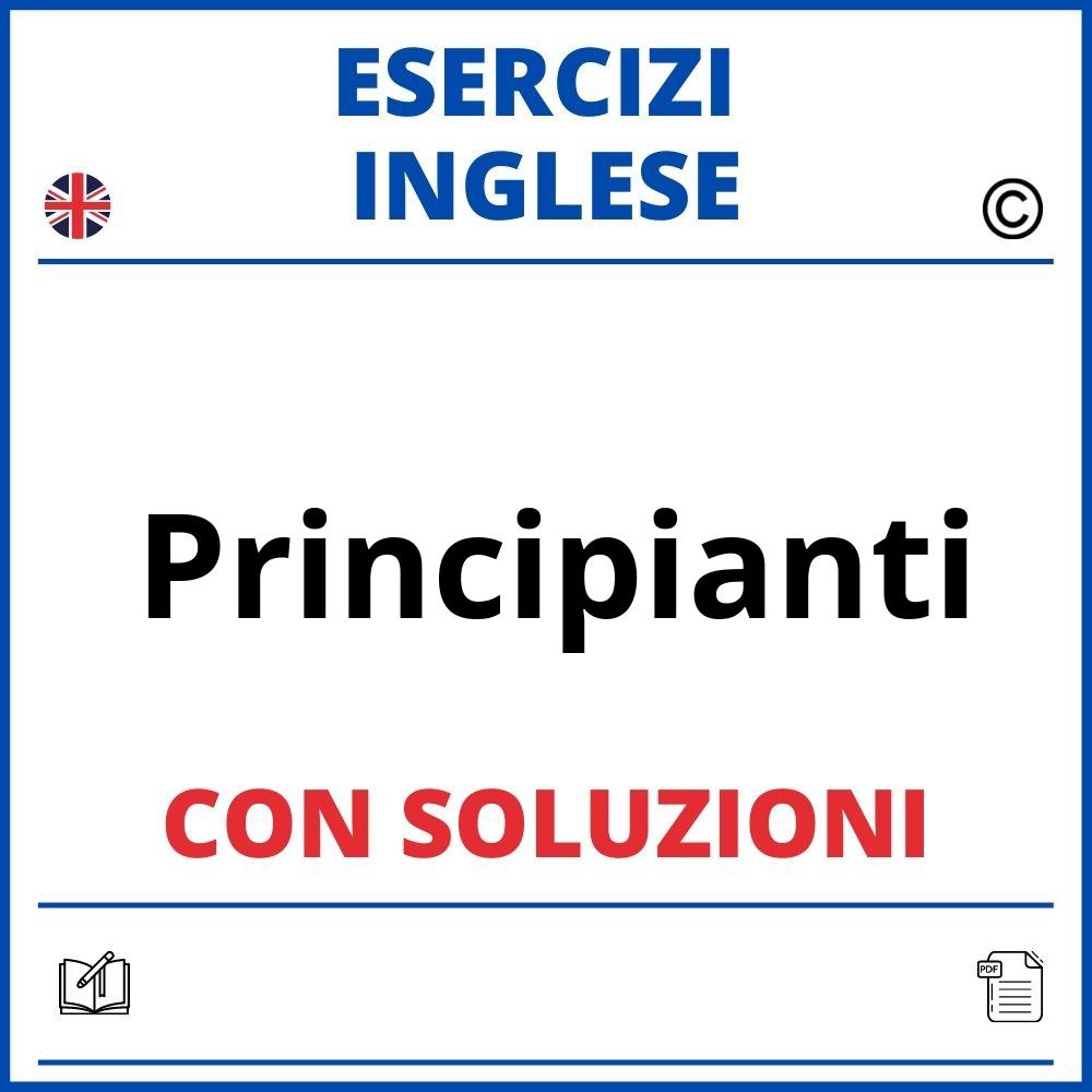 Esercizi Inglese Per Principianti Pdf